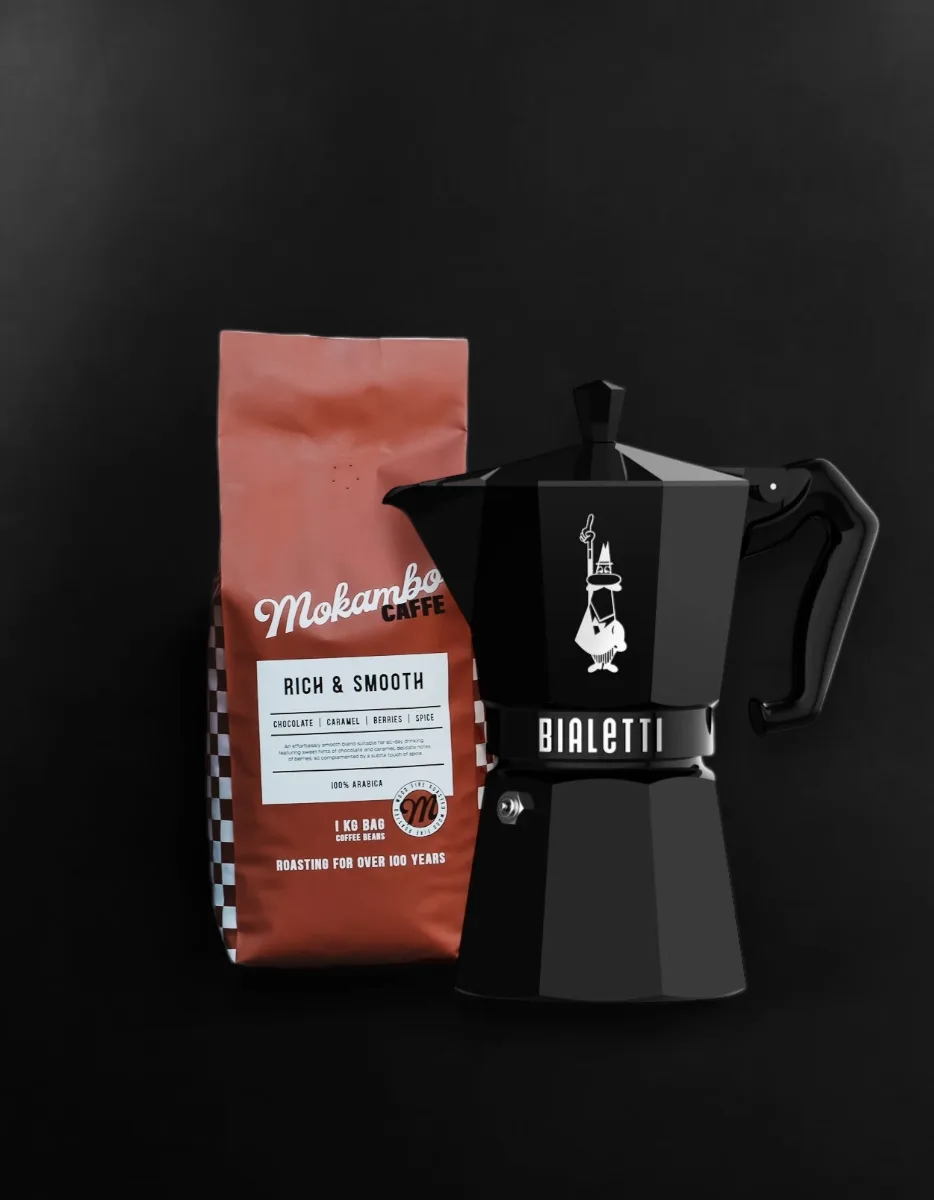 Bialetti & a Bag of Mokambo Caffe