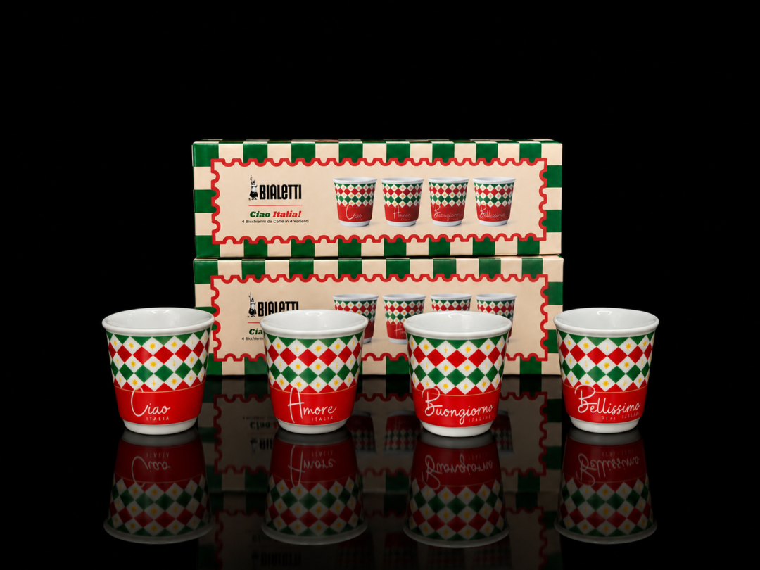 Bialetti Italia Bicchierini (Set 4)